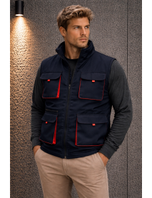 STAR AVANGART SERİSİ YELEK - LACİVERT TURUNCU STAR AVANGART SERİSİ YELEK - LACİVERT TURUNCU