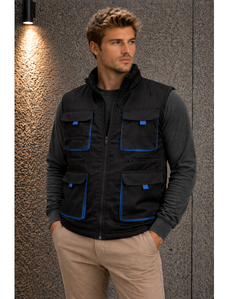 STAR AVANGART SERİSİ YELEK - LACİVERT SAX MAVİ