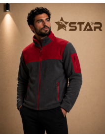 STAR ÖZEL ÜRETİM POLAR MONT - SOFTJELLİ - FÜME KIRMIZI