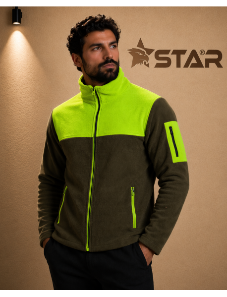 STAR ÖZEL ÜRETİM POLAR MONT - SOFTJELLİ - HAKİ YEŞİL