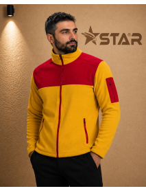 STAR ÖZEL ÜRETİM POLAR MONT - SOFTJELLİ - SARI KIRMIZI