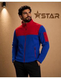 STAR ÖZEL ÜRETİM POLAR MONT - SOFTJELLİ - SAX MAVİ - KIRMIZI