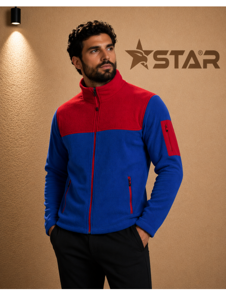 STAR ÖZEL ÜRETİM POLAR MONT - SOFTJELLİ - SAX MAVİ - KIRMIZI