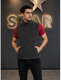 POLAR YELEK - KOLSUZ - 3 CEPLİ - İÇTE DE 2 CEP - Antresit Gri - Füme