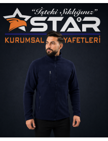 Star 3 cep Polar Mont - TÜYLENME YAPMAZ ANTİ PİLLİNG KUMAŞ LACİVERT