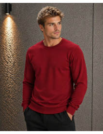 SWEAT KAZAK 2 İPLİK - BİSİKLET YAKA - BORDO