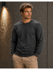 SWEAT KAZAK 2 İPLİK - BİSİKLET YAKA - ANTRESİT GRİ - FÜME