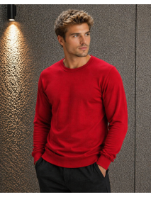 SWEAT KAZAK 2 İPLİK  - BİSİKLET YAKA - KIRMIZI