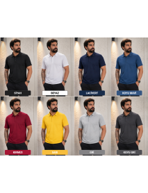 DRY TOUCH Kumaş Polo Yaka T-SHIRT