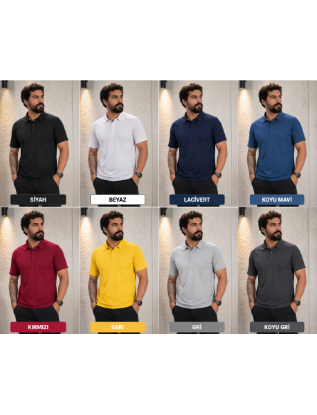 DRY TOUCH Kumaş Polo Yaka T-SHIRT