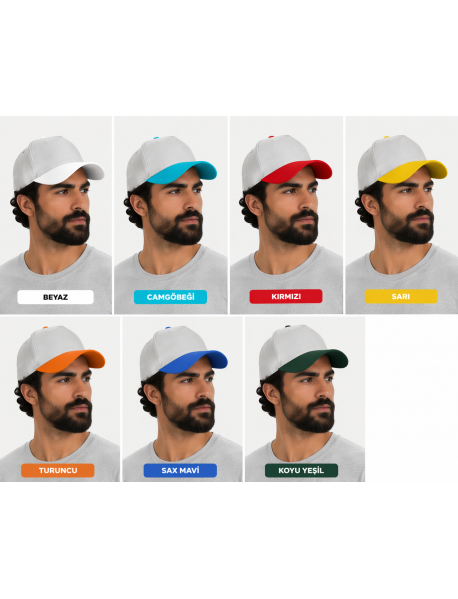 POLYESTER ŞAPKA - PROMOSYON ŞAPKA - DAĞITIM ŞAPKA