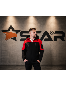 SOFT SHELL MONT - BAŞLIK ÇIRARILABİLİR. SU SOĞUK GEÇİRMEZ - SİYAH ÜZERİ KIRMIZI SOFT SHELL MONT - BAŞLIK ÇIRARILABİLİR. SU SOĞUK GEÇİRMEZ - SİYAH ÜZERİ KIRMIZI