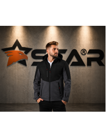 SOFT SHELL MONT - BAŞLIK ÇIRARILABİLİR. SU SOĞUK GEÇİRMEZ - GRİ SİYAH SOFT SHELL MONT - BAŞLIK ÇIRARILABİLİR. SU SOĞUK GEÇİRMEZ - GRİ SİYAH